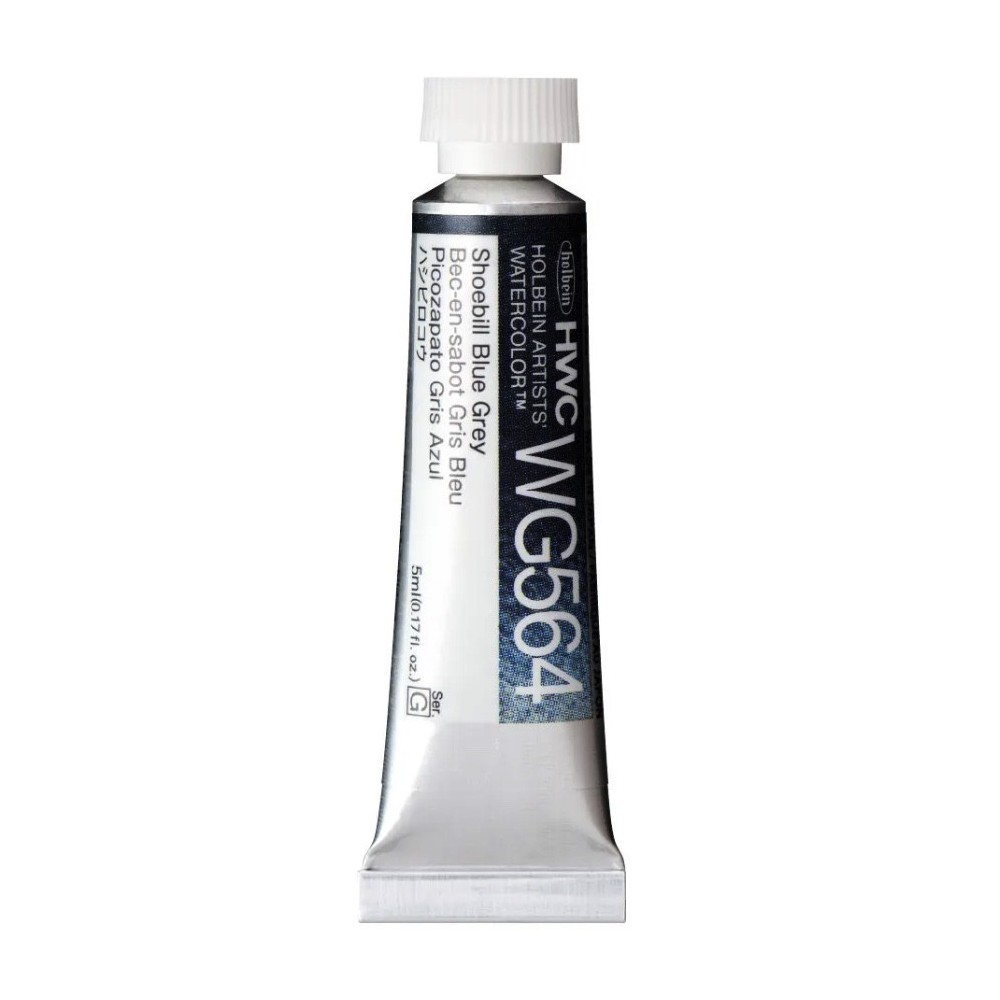 Artists' Watercolor paint - Holbein - Shoebill Blue Grey, 5 ml