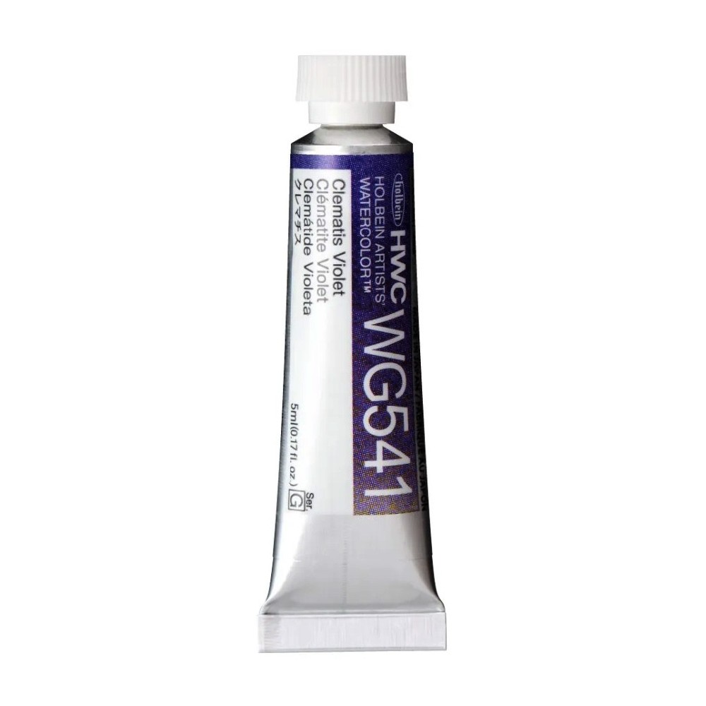 Farba akwarelowa Artists’ Watercolor - Holbein - Clematis Violet, 5 ml