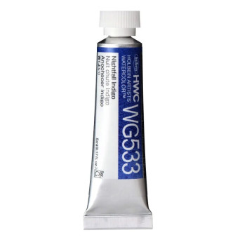 Artists' Watercolor paint - Holbein - Nightfall Indigo, 5 ml