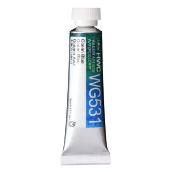 Artists' Watercolor paint - Holbein - Ocean Blue, 5 ml