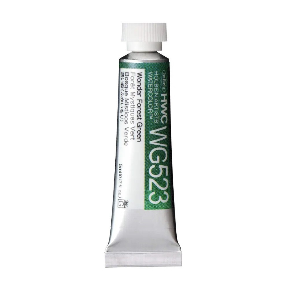 Artists' Watercolor paint - Holbein - Wonder Forest Green, 5 ml