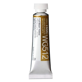 Farba akwarelowa Artists’ Watercolor - Holbein - Full Moon Yellow, 5 ml