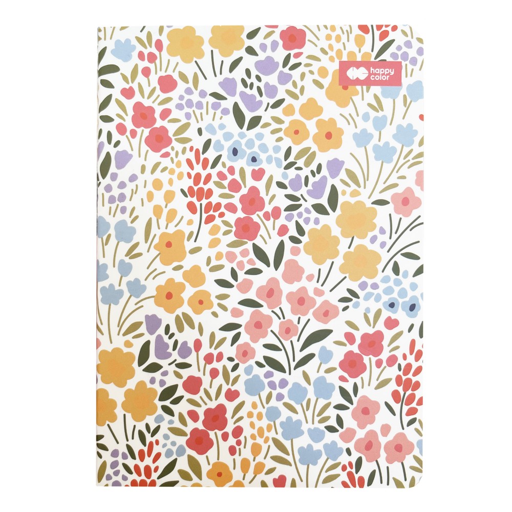 Dotted notebook Bloom Boho A6 - Happy Color - softcover, 80 g/m2
