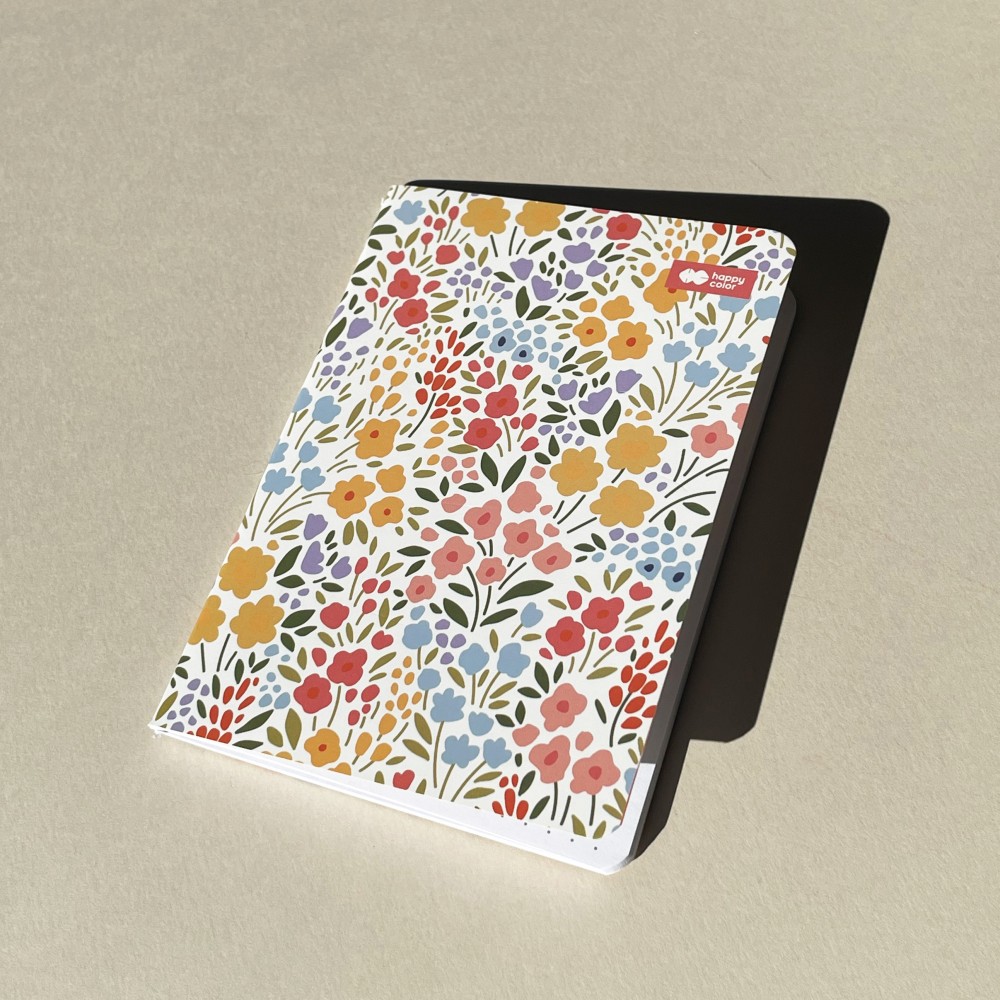 Dotted notebook Bloom Boho A6 - Happy Color - softcover, 80 g/m2