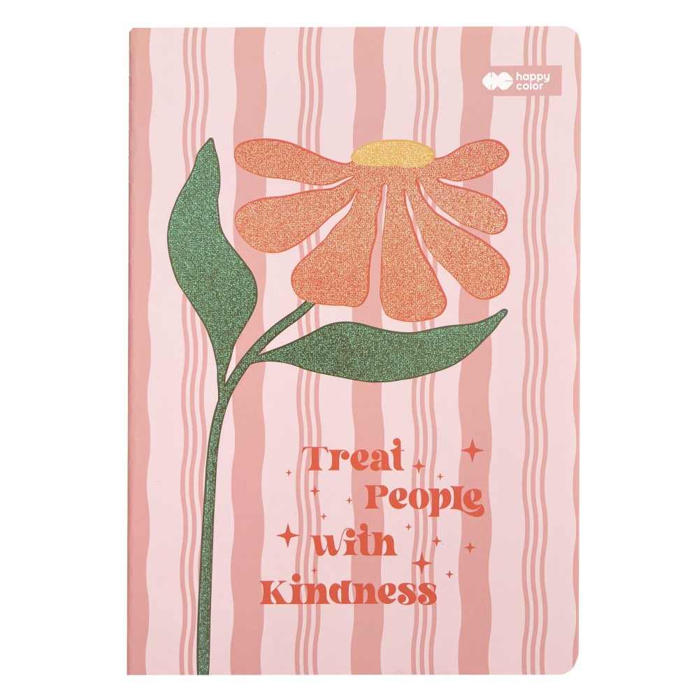 Dotted notebook Bloom Boho A5 - Happy Color - softcover, 80 g/m2