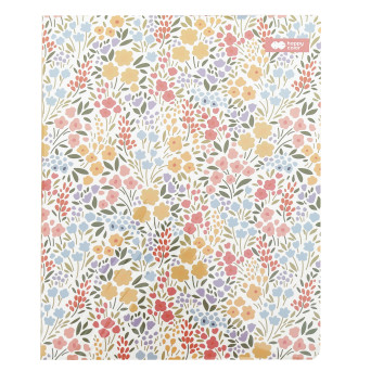 Notes w kratkę Bloom Boho 19 x 25 cm - Happy Color - miękka okładka, 80 g/m2