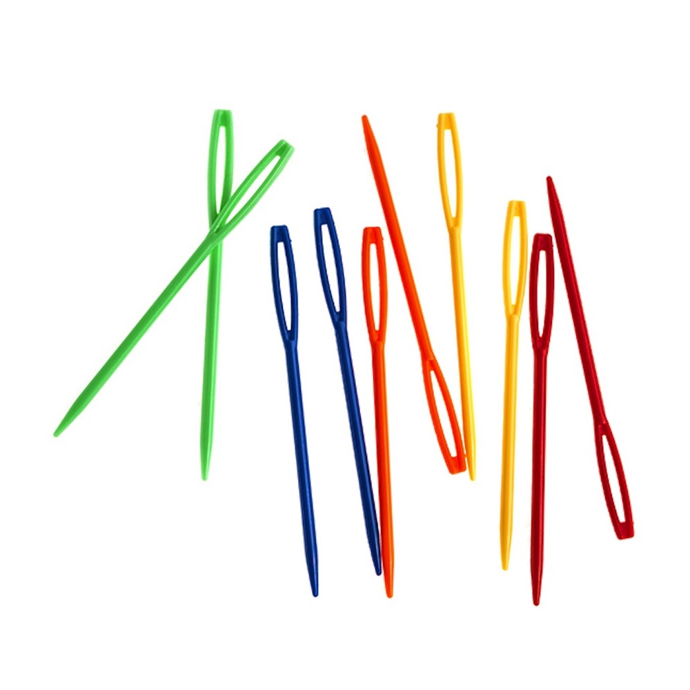 Set of plastic needles - DpCraft - 7 cm, 10 pcs.