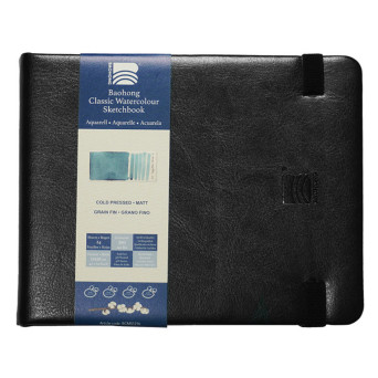 Szkicownik do akwareli Classic Watercolour - Baohong - cold pressed, 12 x 16 cm, 300 g, 24 ark.