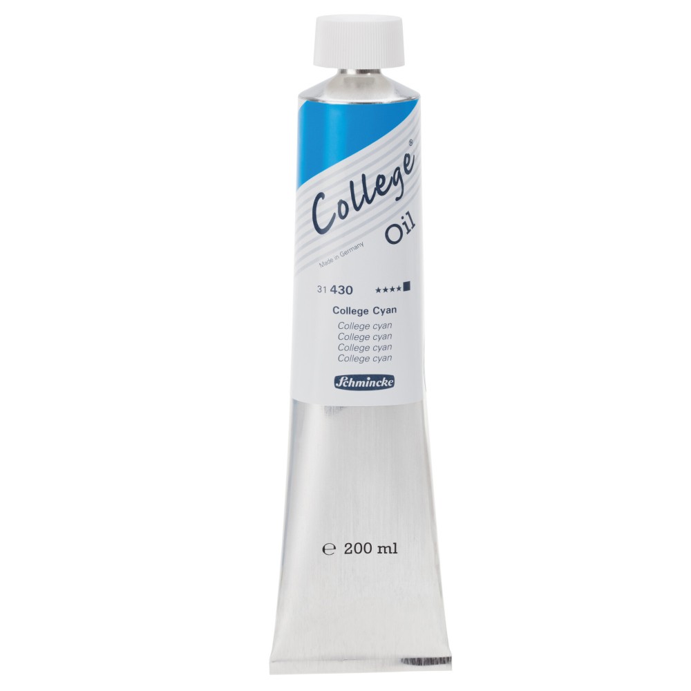 Farba olejna College - Schmincke - 430, College Cyan, 200 ml