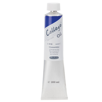 College oil paint - Schmincke - 410, Ultramarine Blue, 200 ml