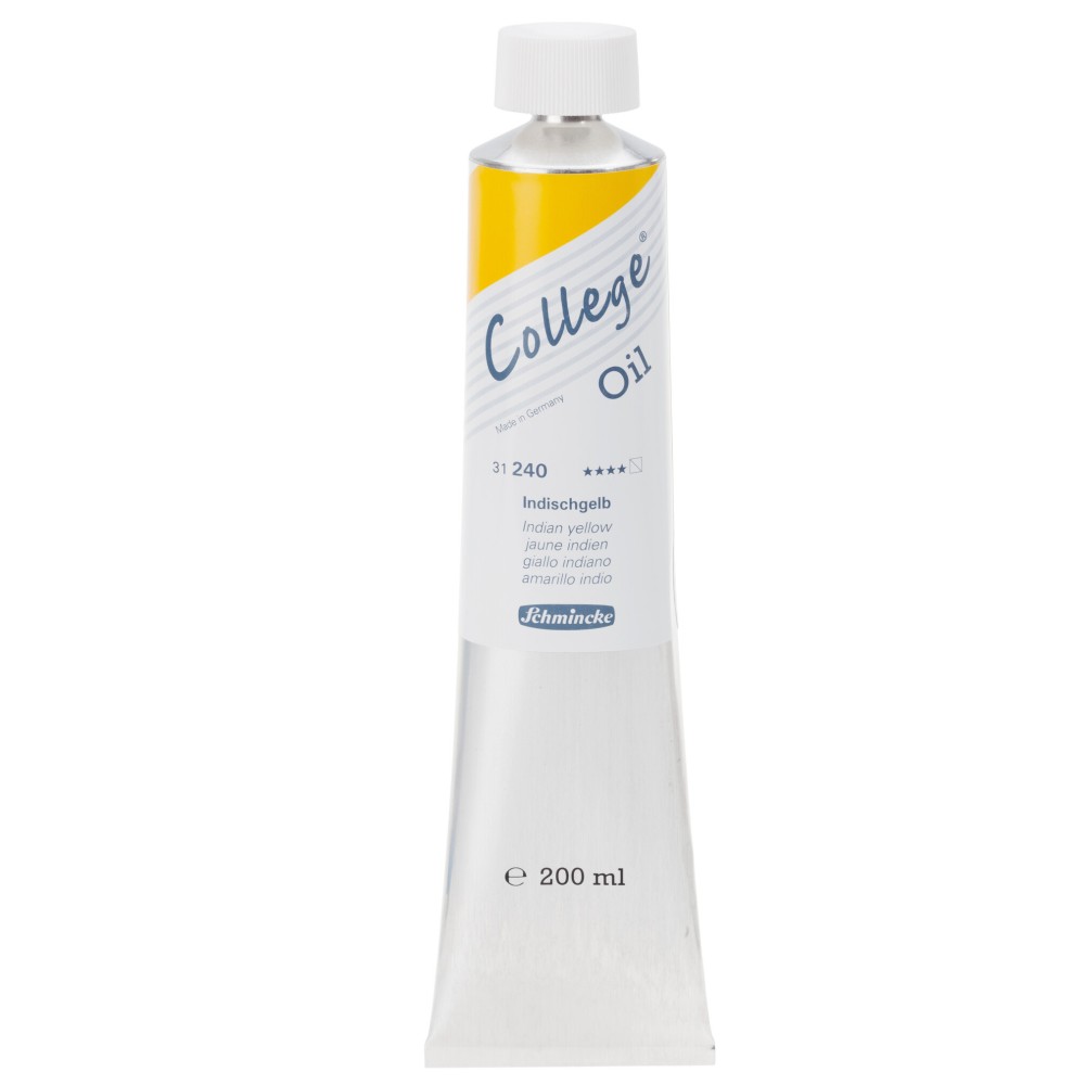 Farba olejna College - Schmincke - 240, Indian Yellow, 200 ml