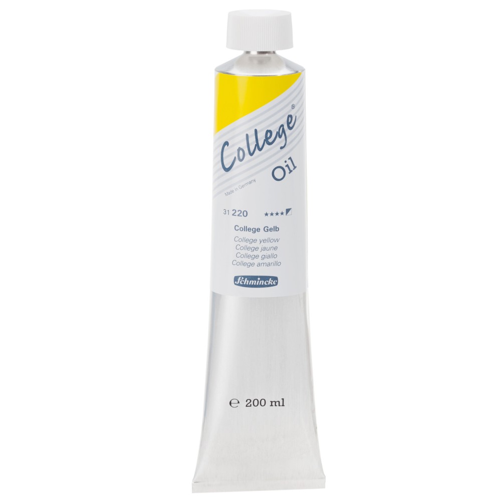 Farba olejna College - Schmincke - 220, College Yellow, 200 ml