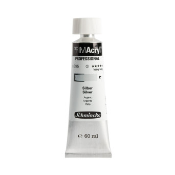 Farba akrylowa PRIMAcryl - Schmincke - 895, Silver, 60 ml
