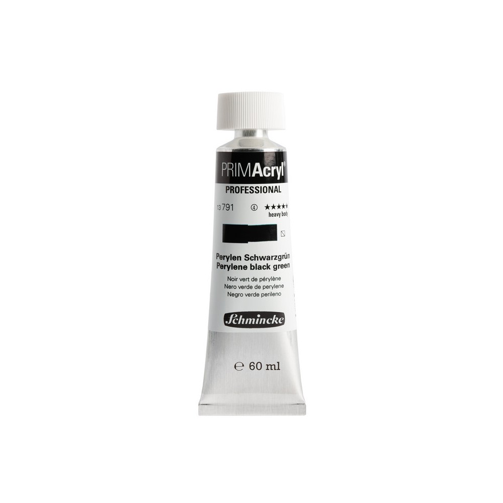 Farba akrylowa PRIMAcryl - Schmincke - 791, Perylene Black Green, 60 ml