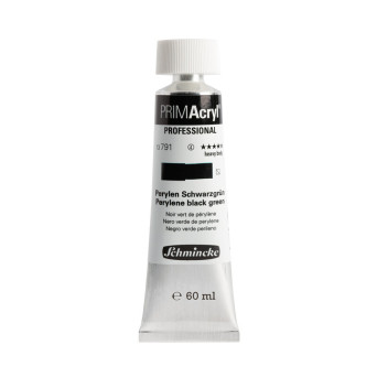 Primacryl professional acrylic paint - Schmincke - 791, Perylene Black Green, 60 ml