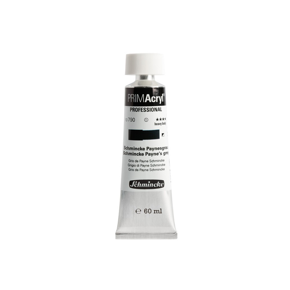 Farba akrylowa PRIMAcryl - Schmincke - 790, Schmincke Payne's Grey, 60 ml
