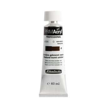 Farba akrylowa PRIMAcryl - Schmincke - 684, Natural Burnt Umber, 60 ml