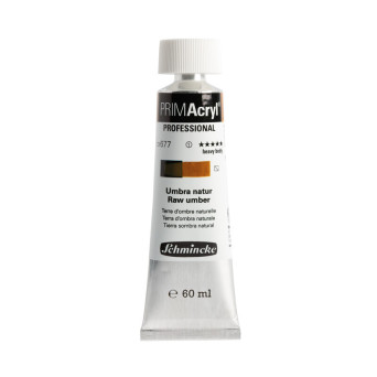 Farba akrylowa PRIMAcryl - Schmincke - 677, Raw Umber, 60 ml