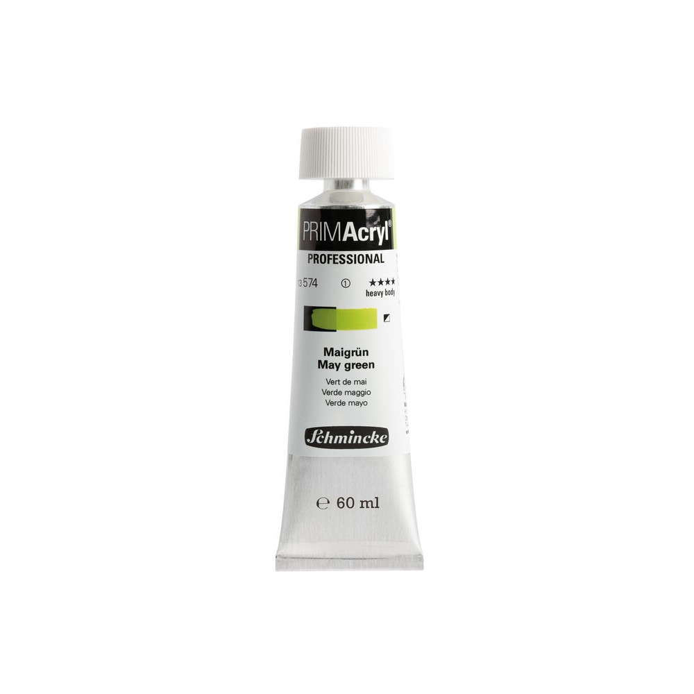 Primacryl professional acrylic paint - Schmincke - 574, May Green, 60 ml
