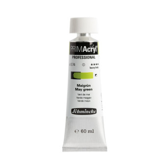 Primacryl professional acrylic paint - Schmincke - 574, May Green, 60 ml