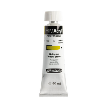 PRIMAcryl professional acrylic paint - Schmincke - 569, Yellow Green, 60 ml