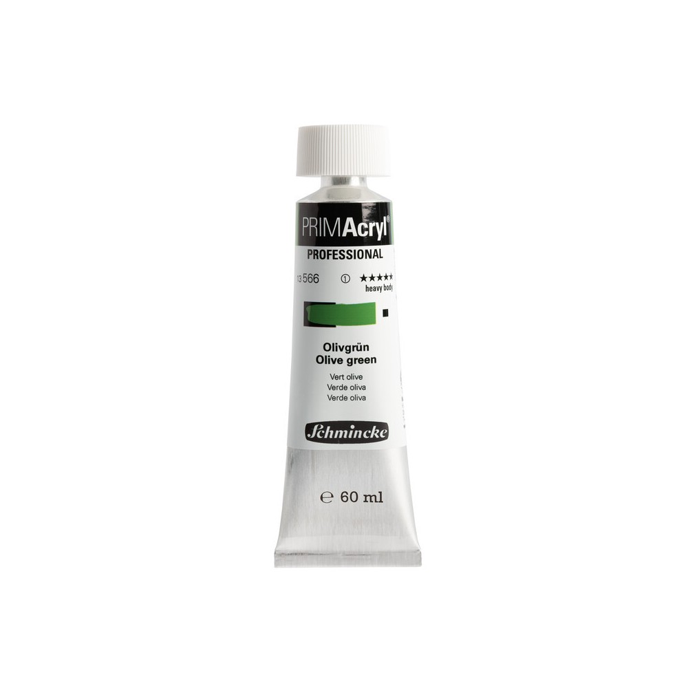 PRIMAcryl professional acrylic paint - Schmincke - 566, Olive Green, 60 ml