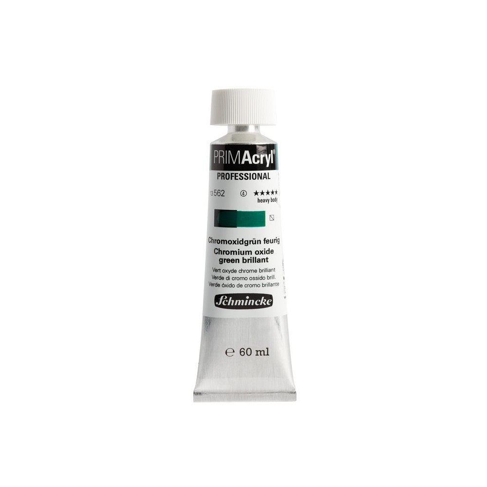 Farba akrylowa PRIMAcryl - Schmincke - 562, Chromium Oxide Green Brillant, 60 ml