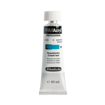 PRIMAcryl professional acrylic paint - Schmincke - 456, Cobalt Teal, 60 ml