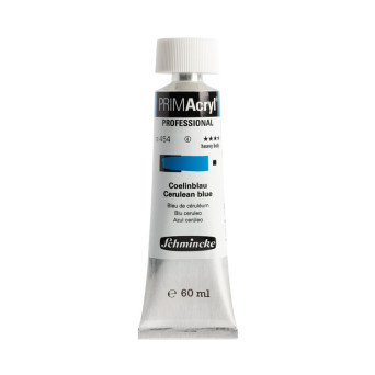PRIMAcryl professional acrylic paint - Schmincke - 454, Cerulean Blue, 60 ml