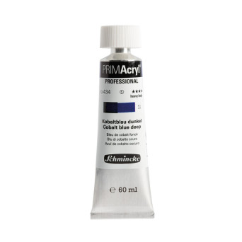 Farba akrylowa PRIMAcryl - Schmincke - 434, Cobalt Blue Deep, 60 ml