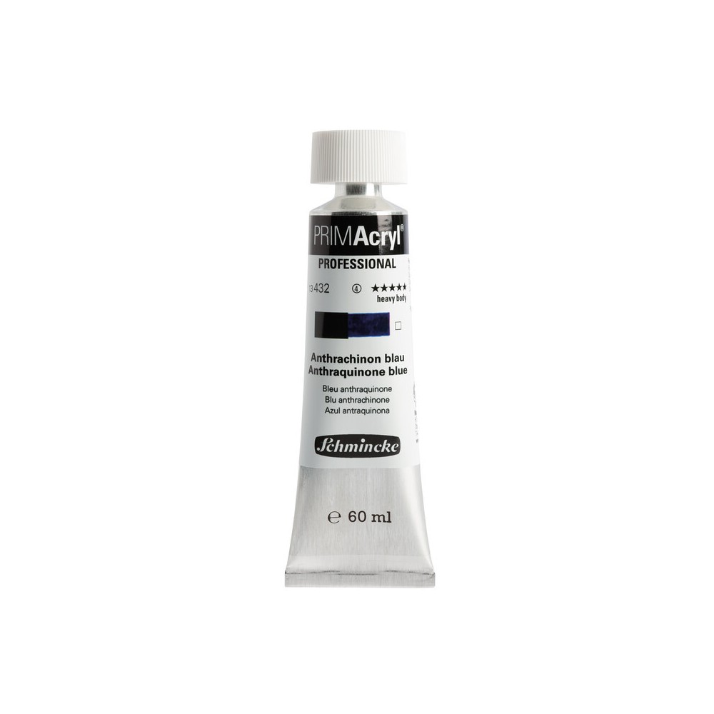 PRIMAcryl professional acrylic paint - Schmincke - 432, Anthraquinone Blue, 60 ml