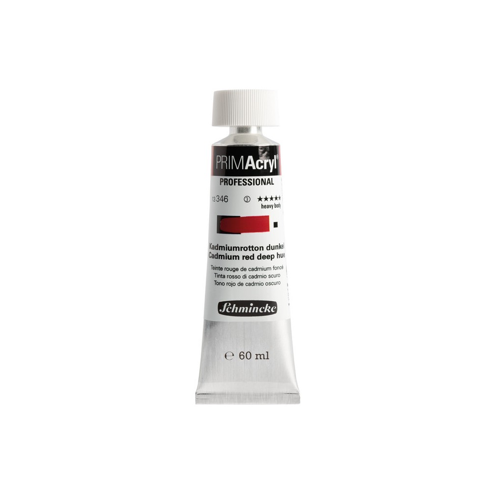 Farba akrylowa PRIMAcryl - Schmincke - 346, Cadmium Red Deep Hue, 60 ml
