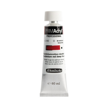 Farba akrylowa PRIMAcryl - Schmincke - 346, Cadmium Red Deep Hue, 60 ml