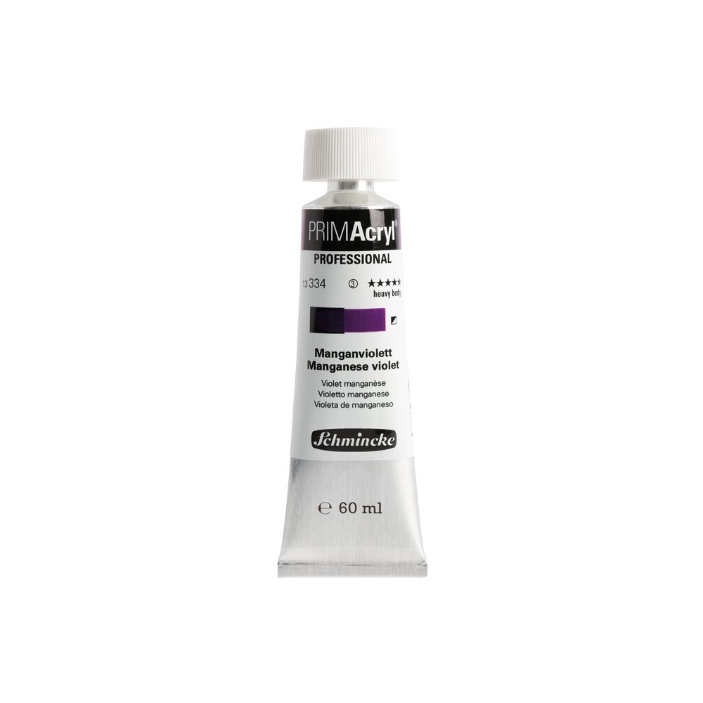 Farba akrylowa PRIMAcryl - Schmincke - 334, Manganese Violet, 60 ml