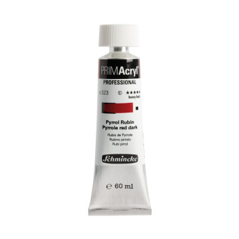 Farba akrylowa PRIMAcryl - Schmincke - 323, Pyrrole Red Dark, 60 ml