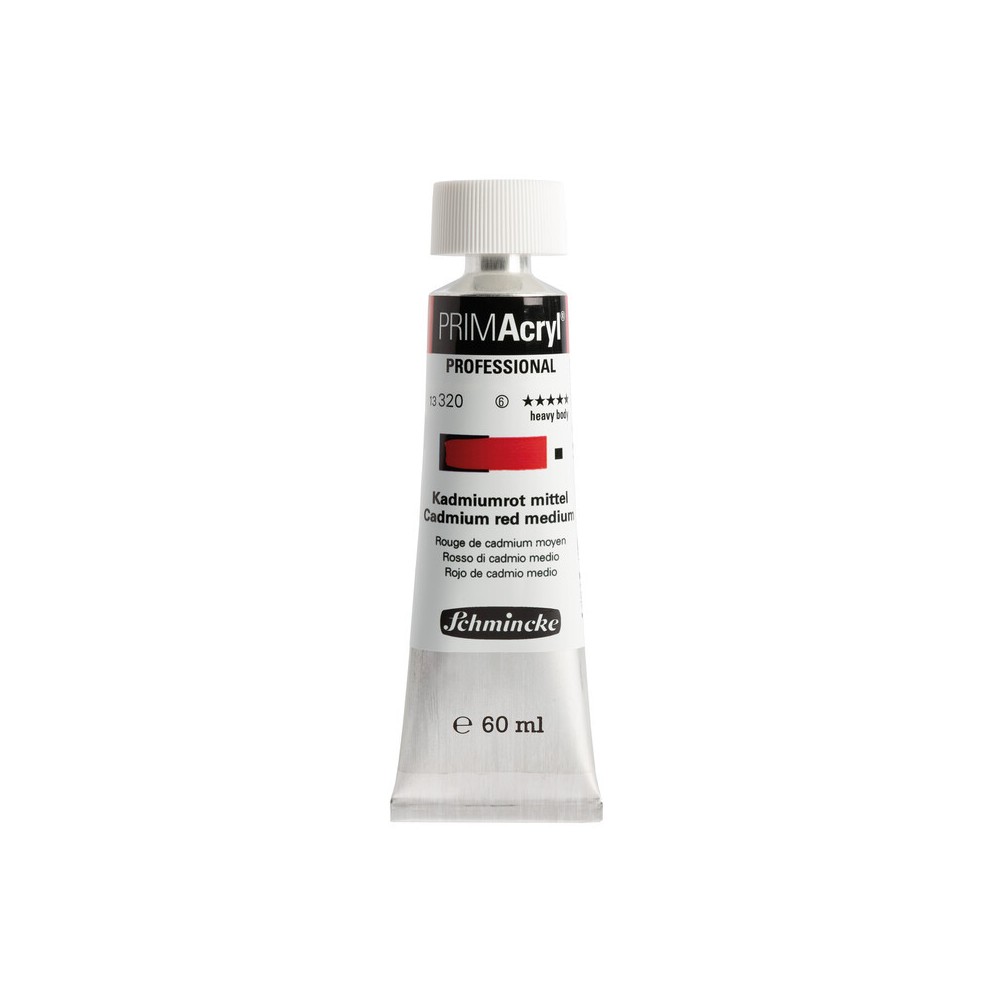 Farba akrylowa PRIMAcryl - Schmincke - 320, Cadmium Red Medium, 60 ml