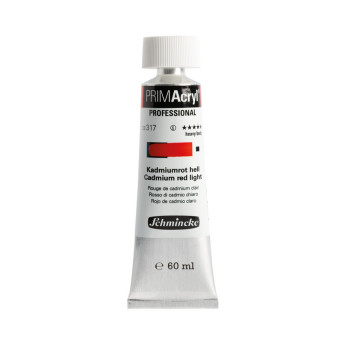 Farba akrylowa PRIMAcryl - Schmincke - 317, Cadmium Red Light, 60 ml