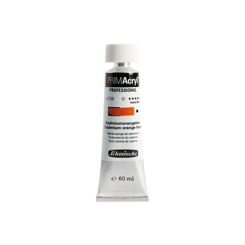 PRIMAcryl professional acrylic paint - Schmincke - 238, Cadmium Orange Hue, 60 ml