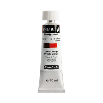 Farba akrylowa PRIMAcryl - Schmincke - 216, Pyrrole Orange, 60 ml