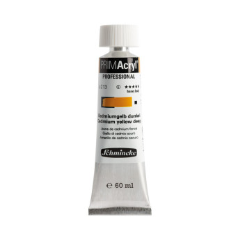 Farba akrylowa PRIMAcryl - Schmincke - 213, Cadmium Yellow Deep, 60 ml
