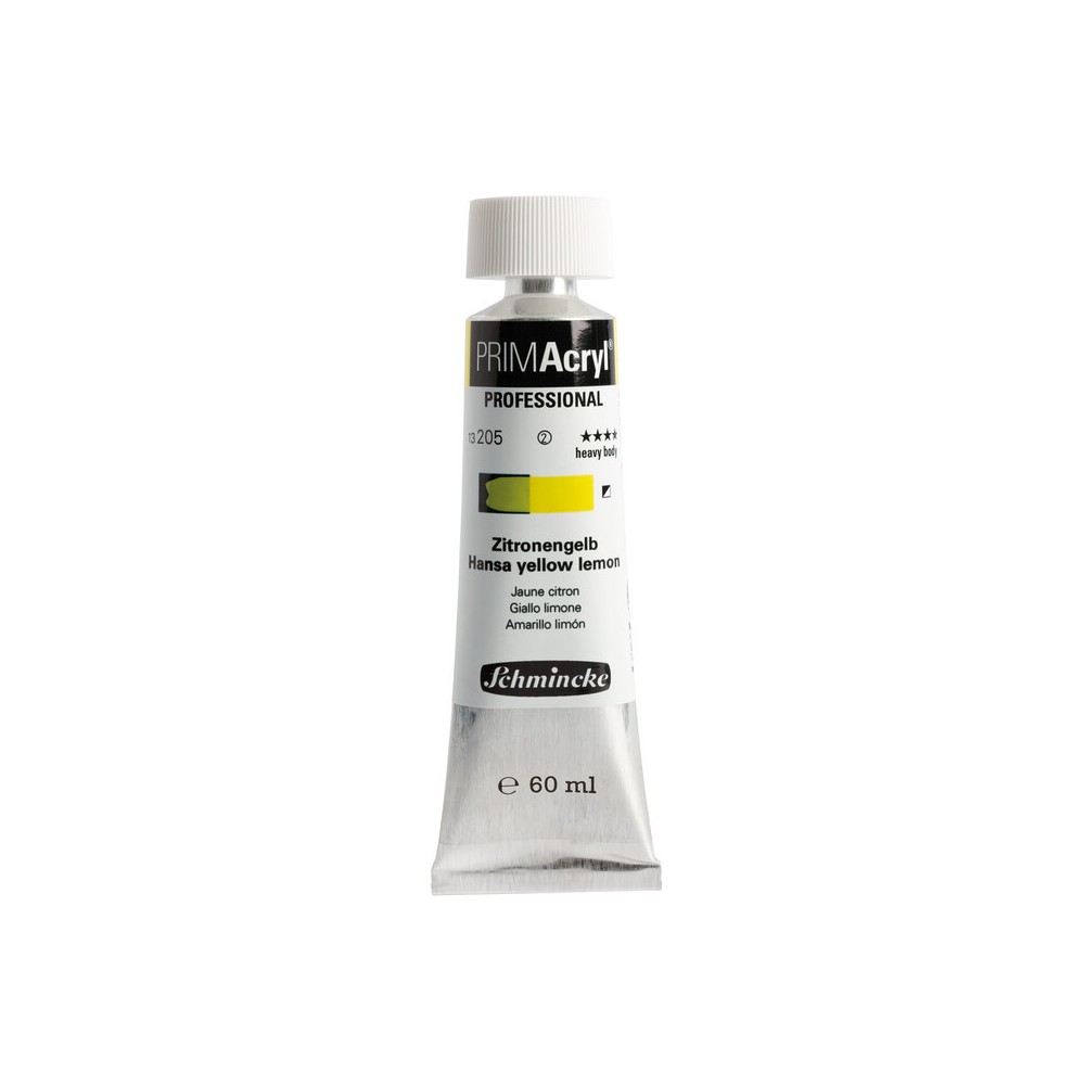 Farba akrylowa PRIMAcryl - Schmincke - 205, Hansa Yellow Lemon, 60 ml