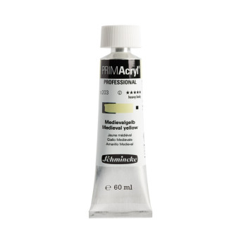 Farba akrylowa PRIMAcryl - Schmincke - 203, Medieval Yellow, 60 ml