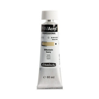 PRIMAcryl professional acrylic paint - Schmincke - 202, Ivory, 60 ml