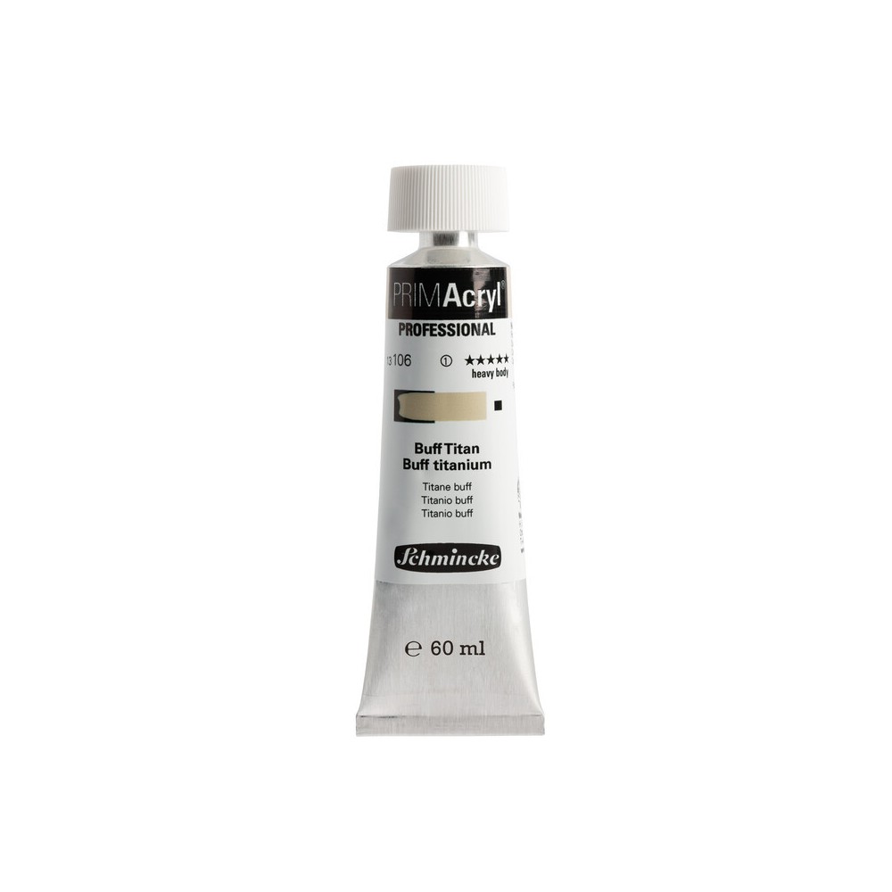Farba akrylowa PRIMAcryl - Schmincke - 106, Buff Titanium, 60 ml