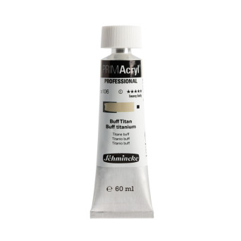 PRIMAcryl professional acrylic paint - Schmincke - 106, Buff Titanium, 60 ml