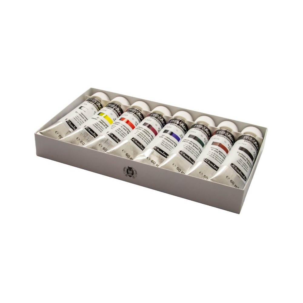 Zestaw farb akrylowych PRIMAcryl - Schmincke - 8 x 60 ml