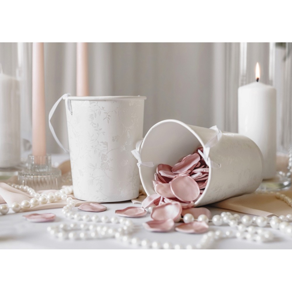 Rose petals in bag - beige, 100 pcs.