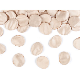 Rose petals in bag - beige, 100 pcs.