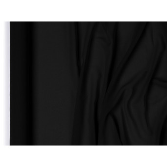 Chiffon table runner - black, 48 cm x 5 m