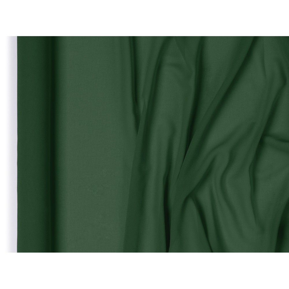 Chiffon table runner - bottle green, 48 cm x 5 m
